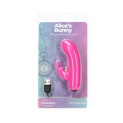 PowerBullet Alices Bunny Silicone Rechargeable Rabbit - Image 4