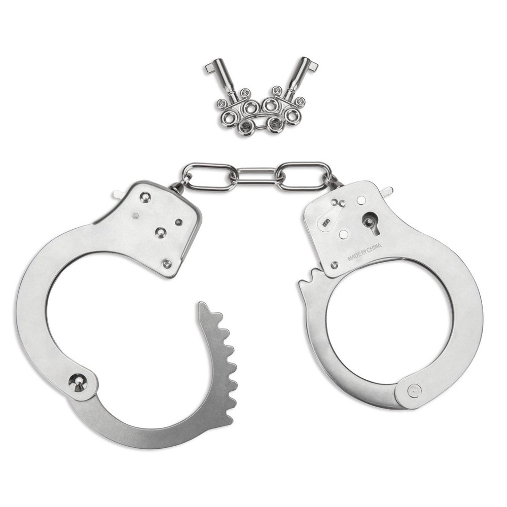 Me You Us Premium Heavy Duty Metal Bondage Handcuffs - Image 2